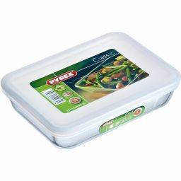 Pyrex 241P000/5016 lunch box 800 ml with lid ovenproof