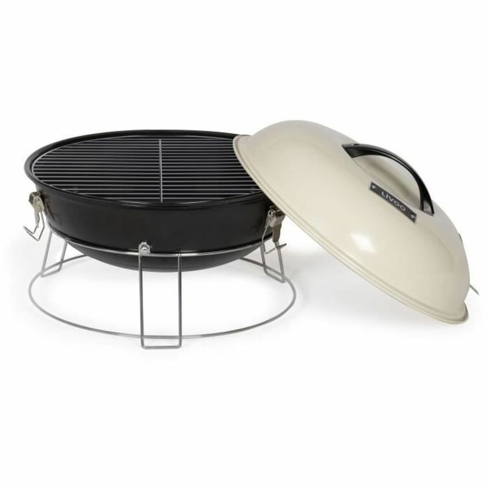 Livoo DOC301 draagbare houtskoolbarbecue 34 cm