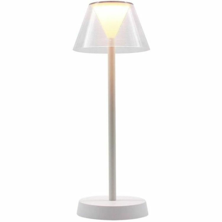 Lumisky Beverly White draadloze LED tafellamp IP44