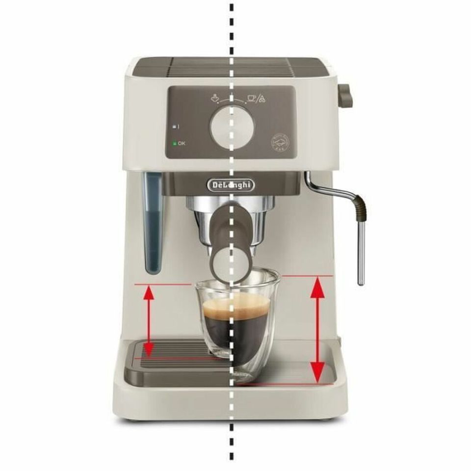 De'Longhi Stilosa EC235.CR piston machine cream/beige 1L 1100W