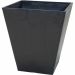 Mega Collections Ecostone Square plantenbak zwart