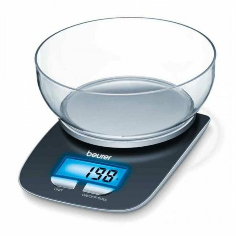 keukenweegschaal Beurer 704.15 Zwart 3 Kg | Huisbest.nl