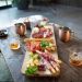 Livoo MES151 maxi aperitif board FSC acacia wood 75 cm