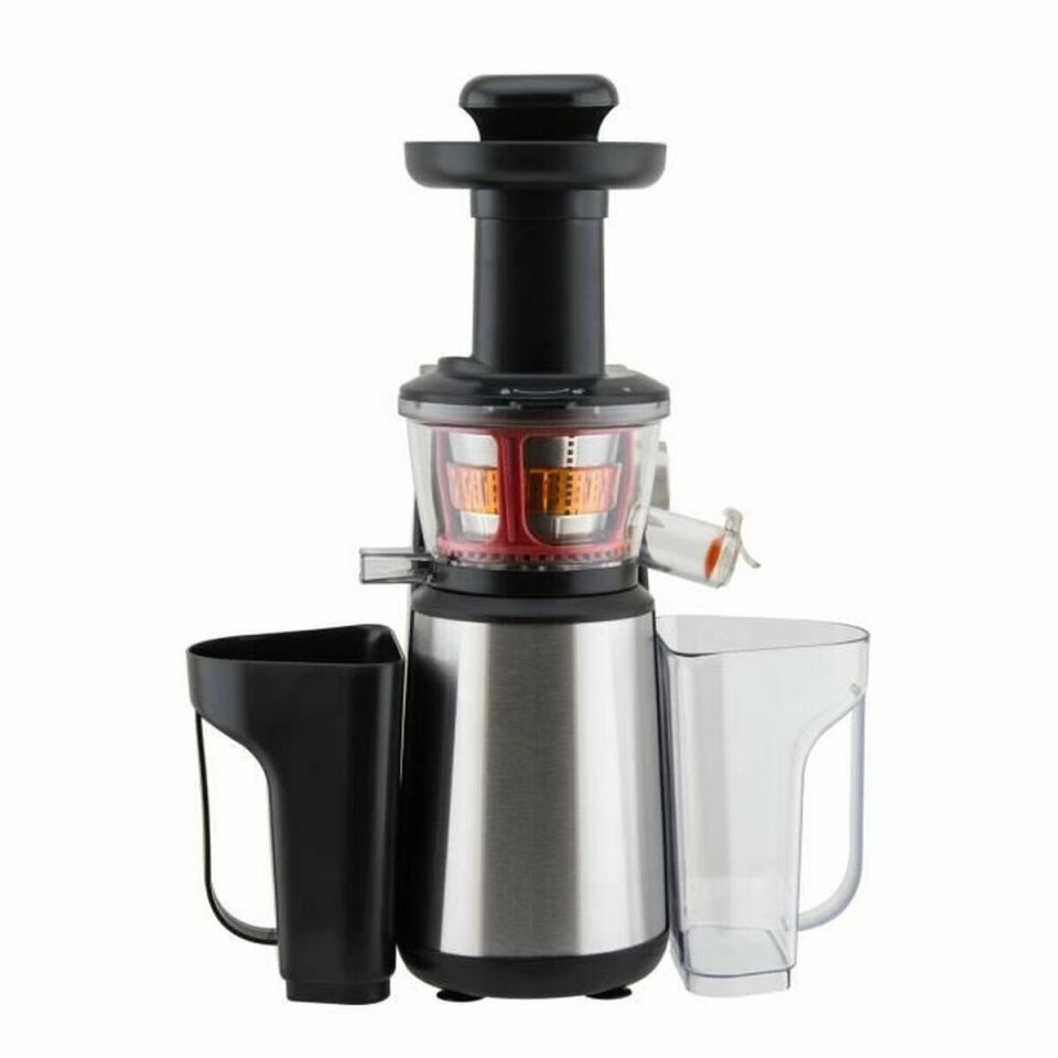 H.Koenig GSX12 slowjuicer 400W 1L RVS zwart