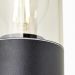 Brilliant Sergioro 96474/63 outdoor wall light black with motion sensor IP44 2xE27