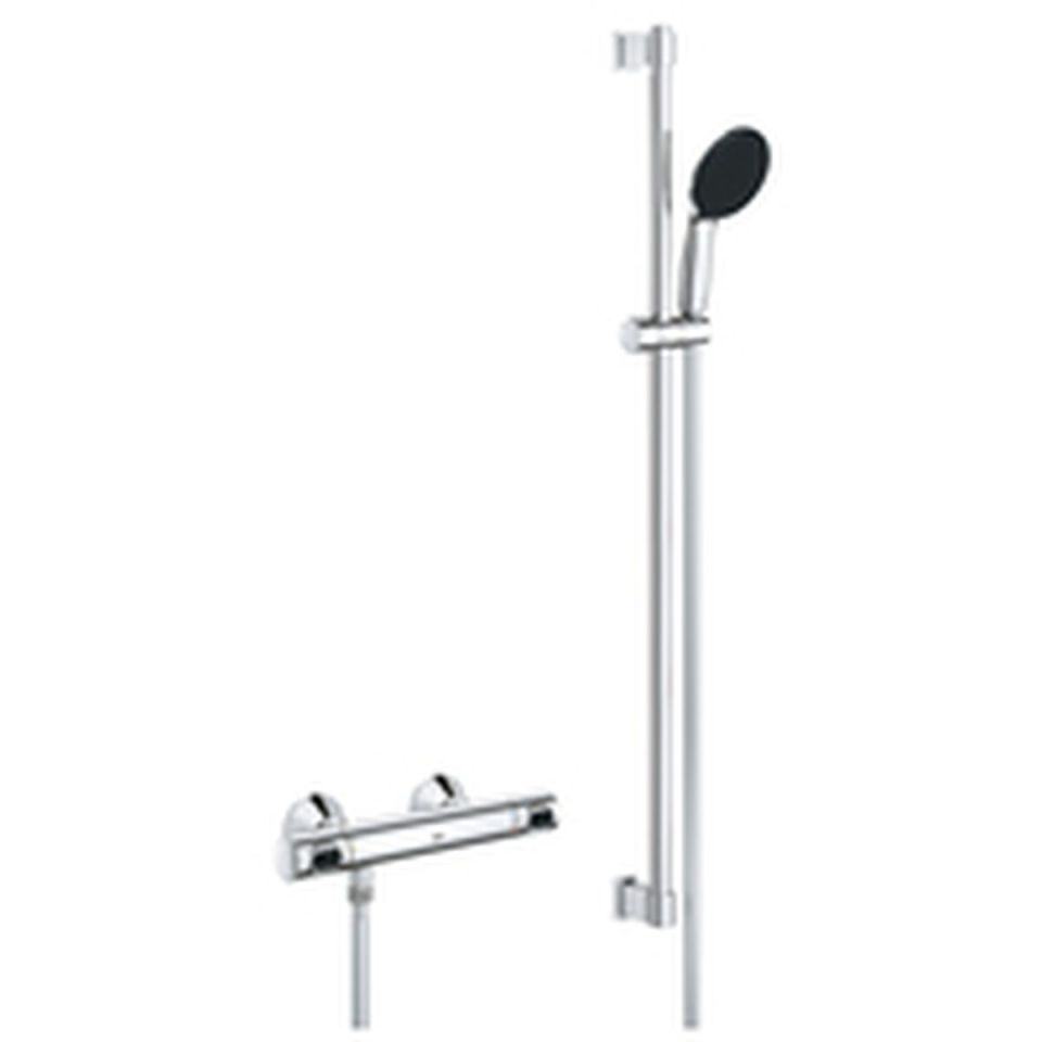 GROHE Precision Flow thermostatische doucheset chroom
