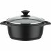 GSW Gourmet Granit inductie pannenset zwart 10-delig