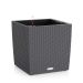 Lechuza CUBE Cottage 40 self-watering planter granite