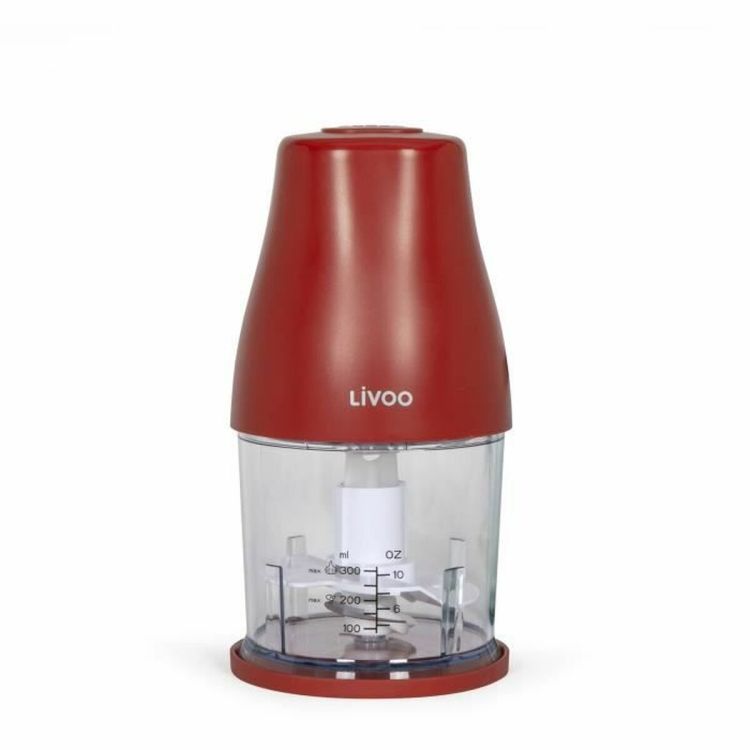 Livoo DOP244R electric chopper 300 ml 400W red