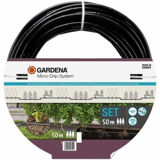 Gardena Micro-Drip Hedge/Shrub Set, 50 m, 13 mm Gardena Micro-Drip Hedge/Shrub Set, 50 m, 13 mm