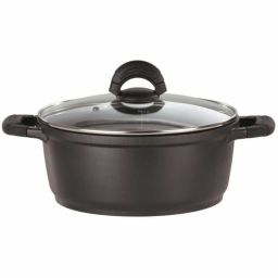 Pan GSW 30 x 16 x 33 cm Zwart Ø 28 cm | Huisbest.nl