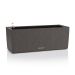 Lechuza Balconera Stone 50 balkonbak zwart 8L set