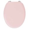 Gelco Dolce toilet seat pink MDF with soft-close hinge