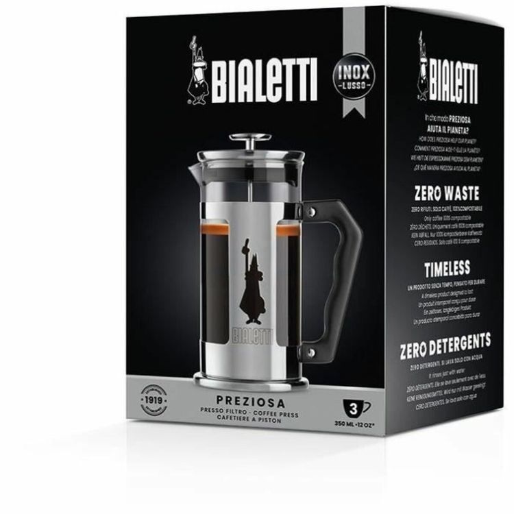 Bialetti French Press Preziosa 350 ml cafetière coffee pot