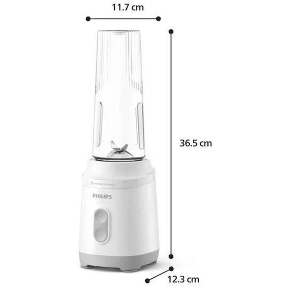 Philips HR2670 blender to go white 350W with ice crush