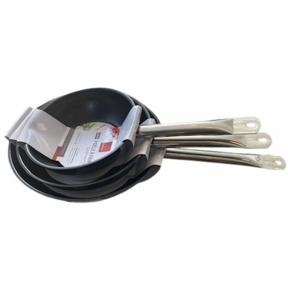 Baumalu koekenpannenset RVS 20/24/28 cm inductie