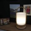 Lumisky Woody rechargeable LED table lamp dimmable IP44 H39cm