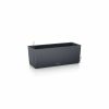 Lechuza Balconera Color 50 balcony planter slate gray