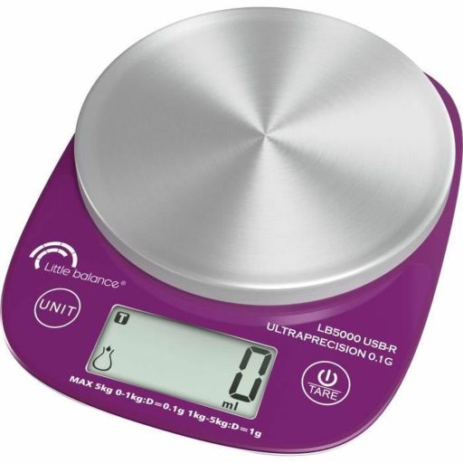 Little Balance 8465 keukenweegschaal 5kg USB-C Little Balance 8465 keukenweegschaal 5kg USB-C