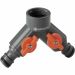 Gardena 940-26 2-Way Water Distributor, 3/4 and 1 Inch