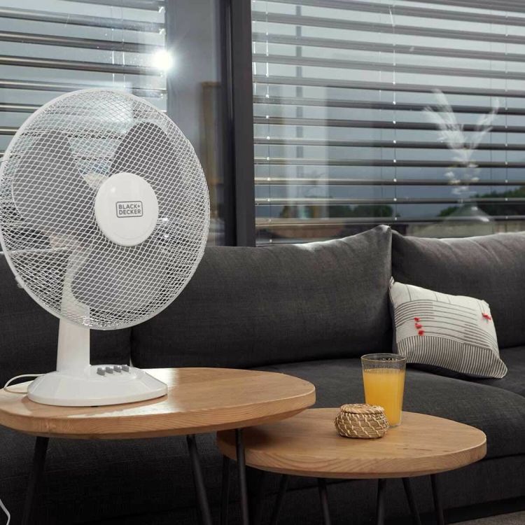Black & Decker BXEFD42E tafelventilator 40W 40 cm wit