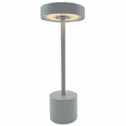 Lumisky Roby Grey wireless led table lamp gray