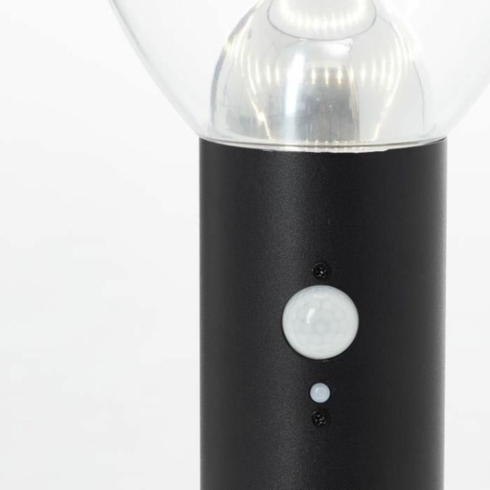 Brilliant Tulip LED buitenvloerlamp solar zwart 92 cm 3W G40412/06