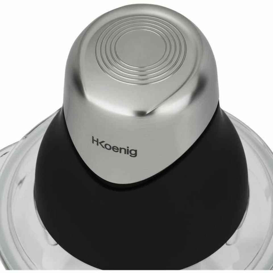 H.Koenig LEO8 mini chopper 1L glass 320W chrome