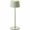Brilliant Jona G40900/04 oplaadbare LED tafellamp groen IP44 25 cm