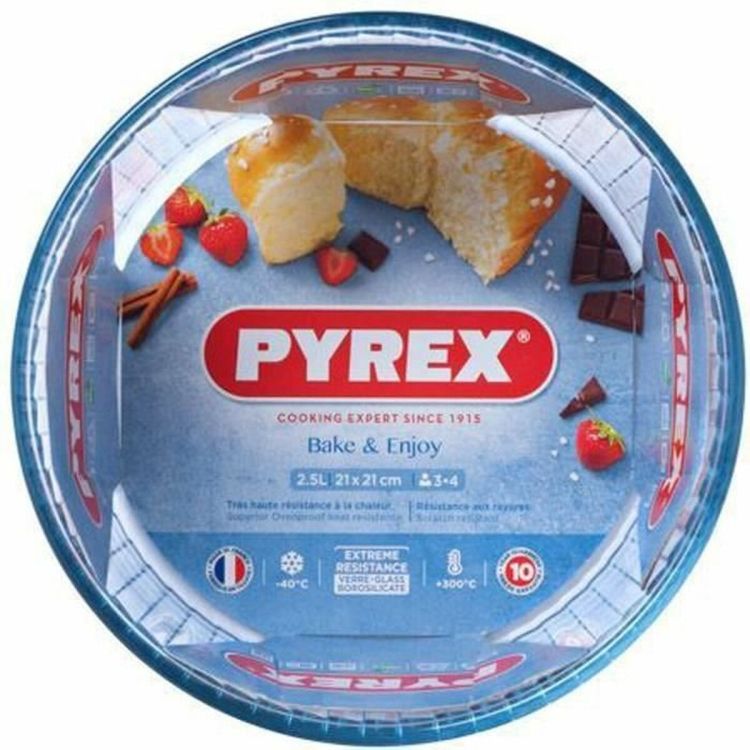 Pyrex Bake & Enjoy soufflévorm Ø21 cm glas 2,5L rond