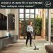 Hoover HF1P10H 011 HF1 Plus steelstofzuiger zwart/paars