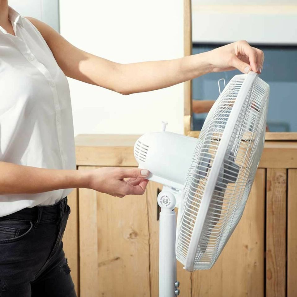 Black & Decker standing fan BXEFP60E 60W white