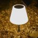 Lumisky Lady Spike Bouffant solar led table lamp white