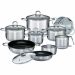 GSW Alara RVS pannenset inductie 28 cm 14-delig