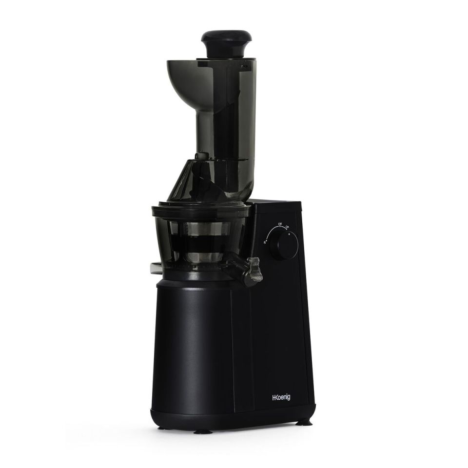 H.Koenig GSX24 slowjuicer Vitamin+ 400W 1L zwart