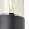 Brilliant Sergioro 96474/63 outdoor wall light black with motion sensor IP44 2xE27