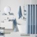 TODAY UTILITY bath set 6-piece blue with bamboo accessories