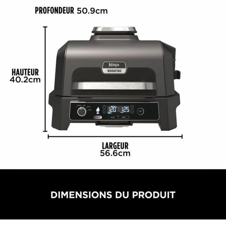 Ninja Woodfire Pro XL OG850EU electric BBQ grill