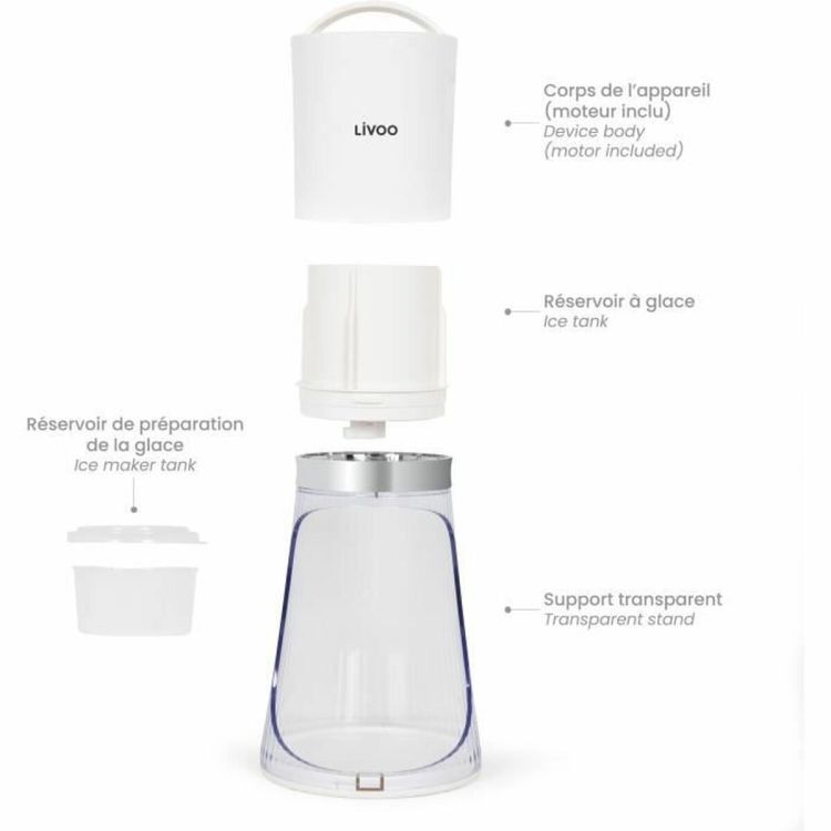 Livoo DOM462 electric ice crusher 150 ml 30W