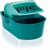 Leifheit Profi Compact dweilpers emmer 8 liter groen